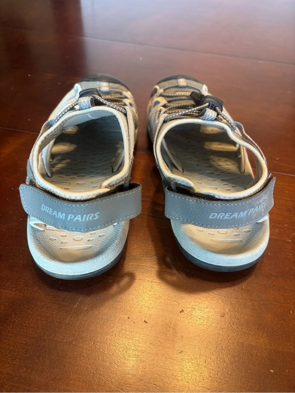 Dream Pairs Gray Outdoor Hiking Sandals